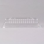Fineline 9293-L Flairware Clear PET Plastic Serving Tray Dome Tray Lid - 48/Case