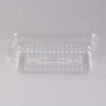 Fineline 9293-L Flairware Clear PET Plastic Serving Tray Dome Tray Lid - 48/Case