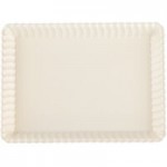 Fineline 9293-L Flairware Clear PET Plastic Serving Tray Dome Tray Lid - 48/Case