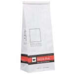 Choice 1 lb. White Customizable Paper Coffee Bag with Reclosable Tin Tie - 1,000/Case