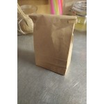 Choice 1 lb. White Customizable Paper Coffee Bag with Reclosable Tin Tie - 1,000/Case