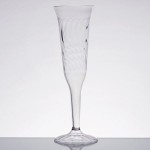 Fineline Flairware 2106 5 oz. Clear Plastic 1 Piece Champagne Flute - 96/Case Fineline Flairware 2106 5 oz. Clear Plastic 1 Piece Champagne Flute - 96/Case