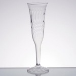 Fineline Flairware 2106 5 oz. Clear Plastic 1 Piece Champagne Flute - 96/Case Fineline Flairware 2106 5 oz. Clear Plastic 1 Piece Champagne Flute - 96/Case