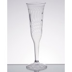 Fineline Flairware 2106 5 oz. Clear Plastic 1 Piece Champagne Flute - 96/Case Fineline Flairware 2106 5 oz. Clear Plastic 1 Piece Champagne Flute - 96/Case