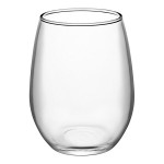 Libbey 9 oz. Stemless White Wine Glass - Sample