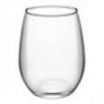 Libbey 9 oz. Stemless White Wine Glass - Sample