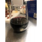 Libbey 9 oz. Stemless White Wine Glass - Sample