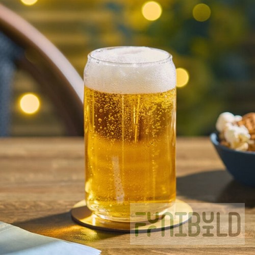 Acopa Select 16 oz. Can Glass - Sample