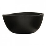 Cal-Mil Bali 24 oz. Ivory Irregular Round Melamine Dressing Crock - 6/Case