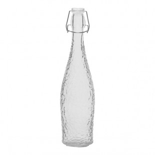 Libbey 110237 25.3 oz. Glacier Oil / Vinegar / Water Bottle with Clear Wire Bail Lid - 6/Case Libbey 110237 25.3 oz. Glacier Oil / Vinegar / Water Bottle with Clear Wire Bail Lid - 6/Case