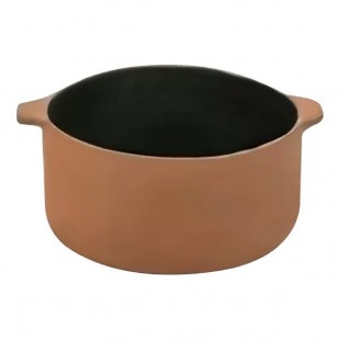 Maria Portugal Terracota Terra 30 oz. Gray Stoneware Au Gratin Dish by Arc Cardinal - 2/Case
