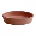 Maria Portugal Terracota Terra 30 oz. Gray Stoneware Au Gratin Dish by Arc Cardinal - 2/Case