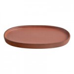 Maria Portugal Terracota Terra 30 oz. Gray Stoneware Au Gratin Dish by Arc Cardinal - 2/Case