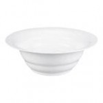TableCraft CW3120BK 10 Qt. Black Cast Aluminum Wide Rim Salad Bowl