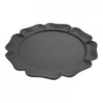 Bon Chef 5053 1.5 Qt. Black Sandstone Finish Cast Aluminum Casserole Dish