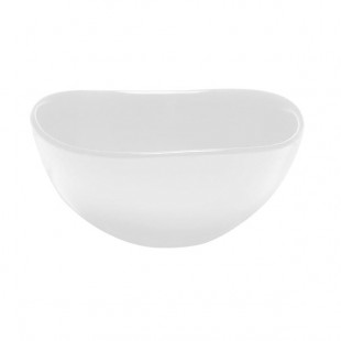 Elite Global Solutions M65OVNW Organic Bowls White Almost Oval 24 oz. Bowl Elite Global Solutions M65OVNW Organic Bowls White Almost Oval 24 oz. Bowl