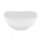 Elite Global Solutions M65OVNW Organic Bowls White Almost Oval 24 oz. Bowl Elite Global Solutions M65OVNW Organic Bowls White Almost Oval 24 oz. Bowl