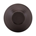 Elite Global Solutions D1008RR-LAP/CH Durango 40 oz. Lapis and Chocolate Round Two-Tone Melamine Bowl - 6/Case