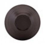 Elite Global Solutions D1008RR-LAP/CH Durango 40 oz. Lapis and Chocolate Round Two-Tone Melamine Bowl - 6/Case
