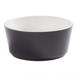 American Metalcraft Unity 10 oz. Graphite Tapered Melamine Bowl American Metalcraft Unity 10 oz. Graphite Tapered Melamine Bowl
