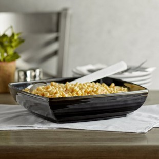 GET ML-69-BK Milano Black 4 Qt. Square Bowl GET ML-69-BK Milano Black 4 Qt. Square Bowl