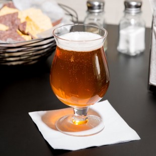 Anchor Hocking 90093 13 oz. Belgian Beer / Tulip Glass - 12/Case