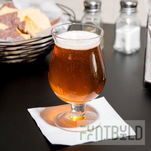 Anchor Hocking 90093 13 oz. Belgian Beer / Tulip Glass - 12/Case