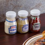 Heinz Dijon Mustard 2 oz. Personal Glass Bottle - 60/Case Heinz Dijon Mustard 2 oz. Personal Glass Bottle - 60/Case