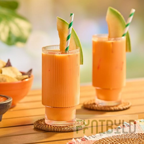 Aguas Frescas de Mexico Cantaloupe Agua Fresca 4:1 Concentrate 1 Gallon - 4/Case