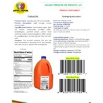 Aguas Frescas de Mexico Cantaloupe Agua Fresca 4:1 Concentrate 1 Gallon - 4/Case Aguas Frescas de Mexico Cantaloupe Agua Fresca 4:1 Concentrate 1 Gallon - 4/Case