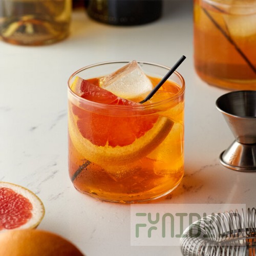 Monin Premium Winter Citrus Flavoring Syrup 1 Liter - 4/Case
