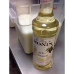 Monin Premium White Chocolate Flavoring Syrup 750 mL Monin Premium White Chocolate Flavoring Syrup 750 mL
