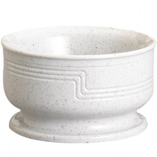Cambro MDSB9480 Shoreline Collection Speckled Gray 9 oz. Bowl - 48/Case