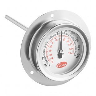 Cooper-Atkins Recessed Dial Thermometer with 6 Cooper-Atkins Recessed Dial Thermometer with 6