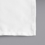 Oxford White 100% Spun Polyester Birdseye Cloth Napkins, 20 Oxford White 100% Spun Polyester Birdseye Cloth Napkins, 20
