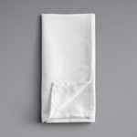 Oxford White 100% Spun Polyester Birdseye Cloth Napkins, 20 Oxford White 100% Spun Polyester Birdseye Cloth Napkins, 20