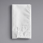 Oxford Black 100% Spun Polyester Cloth Napkins, 20 Oxford Black 100% Spun Polyester Cloth Napkins, 20