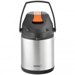 Acopa 2.2 Liter Stainless Steel Lined Decaf Airpot with Metal Lever