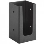 Choice Black 8-Section Countertop Cup and Lid Organizer