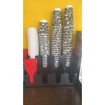 Choice Black 8-Section Countertop Cup and Lid Organizer