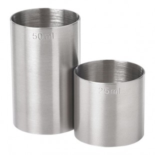 Barfly® M37094 Stainless Steel 2-Piece Thimble Measure Set Barfly® M37094 Stainless Steel 2-Piece Thimble Measure Set
