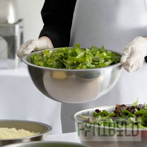 Vollrath 69080 8 Qt. Heavy Duty Stainless Steel Mixing Bowl
