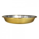 Spring USA Venice 4 Qt. Graphite Round Induction-Ready Chafer Casserole Pan with Cover 8856-9-28 Spring USA Venice 4 Qt. Graphite Round Induction-Ready Chafer Casserole Pan with Cover 8856-9-28