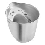OXO 1233080 2 oz. (1/4 Cup) Stainless Steel Angled Measuring Cup / Jigger OXO 1233080 2 oz. (1/4 Cup) Stainless Steel Angled Measuring Cup / Jigger