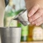 OXO 1233080 2 oz. (1/4 Cup) Stainless Steel Angled Measuring Cup / Jigger OXO 1233080 2 oz. (1/4 Cup) Stainless Steel Angled Measuring Cup / Jigger