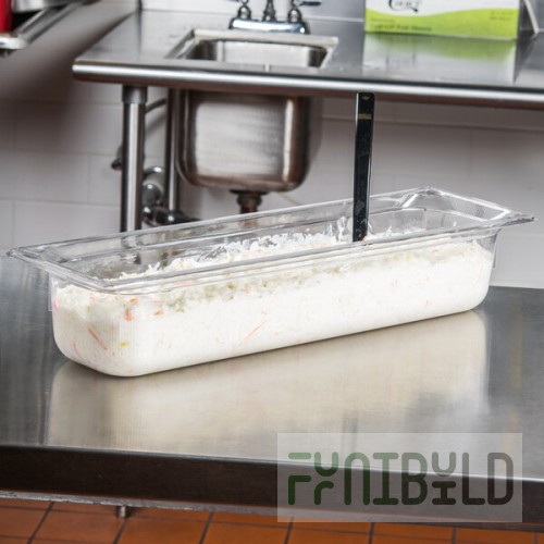 Vollrath 8054410 Super Pan® 1/2 Size Long Clear Polycarbonate Food Pan - 4