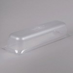 Vollrath 8054410 Super Pan® 1/2 Size Long Clear Polycarbonate Food Pan - 4