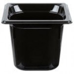 Vollrath 9066410 Super Pan® 1/6 Size Amber High Heat Plastic Food Pan - 6 Vollrath 9066410 Super Pan® 1/6 Size Amber High Heat Plastic Food Pan - 6