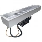 Hatco CWBP-S1SLANT One Pan Slanted Slim Drop-In Refrigerated Cold Food Well - 120V Hatco CWBP-S1SLANT One Pan Slanted Slim Drop-In Refrigerated Cold Food Well - 120V