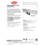 Hatco CWBP-S1SLANT One Pan Slanted Slim Drop-In Refrigerated Cold Food Well - 120V Hatco CWBP-S1SLANT One Pan Slanted Slim Drop-In Refrigerated Cold Food Well - 120V